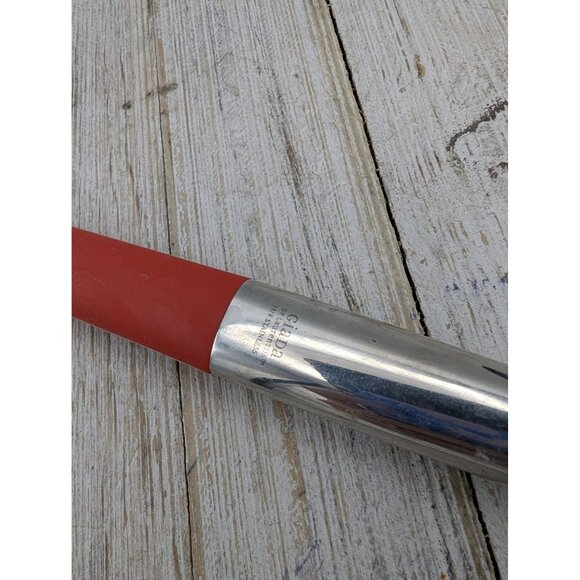 GDL Red Silicone Spatula 11 1/2" Stainless Handle - Picture 8 of 8
